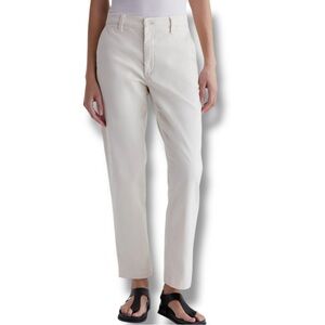 AG Jeans Caden Straight Leg Chino Light Khaki Cotton Modal Stretch 27